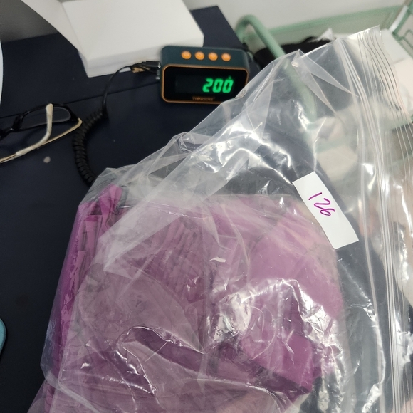 Lululemon City Violet Fuchia Tank Top Size 6 Small Pleated Tennis Pickleball - Picture 7 of 7